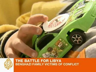 Benghazi family victims of Libya conflict