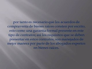Abogados expertos en bienes raices pt.2