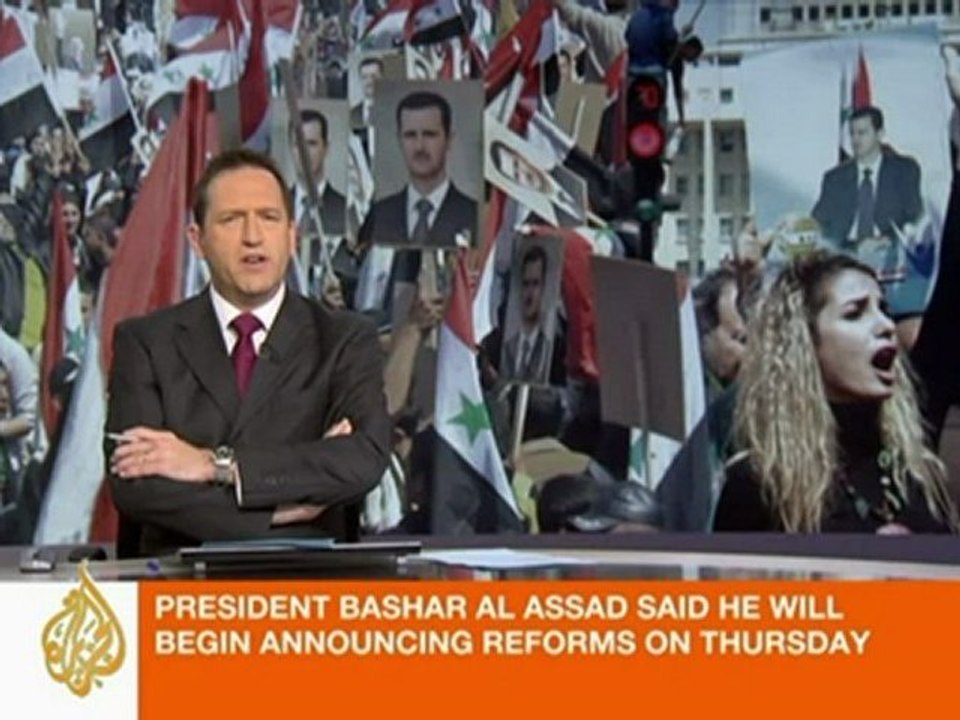 Syrian reaction to Assad's speech