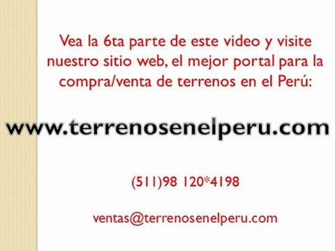 Como evitar ser estafado con tu nuevo terreno pt5