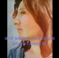 How to paint a profile portrait with watercolors using ...