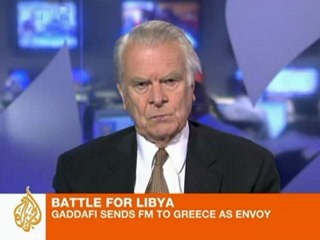 Debating Gaddafi's options