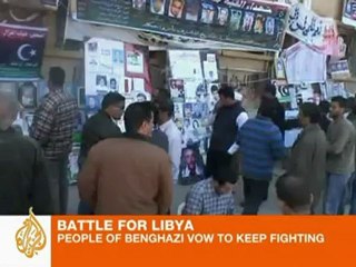 Libyans see no room for negotiations