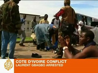 Gbagbo captured by rival's forces