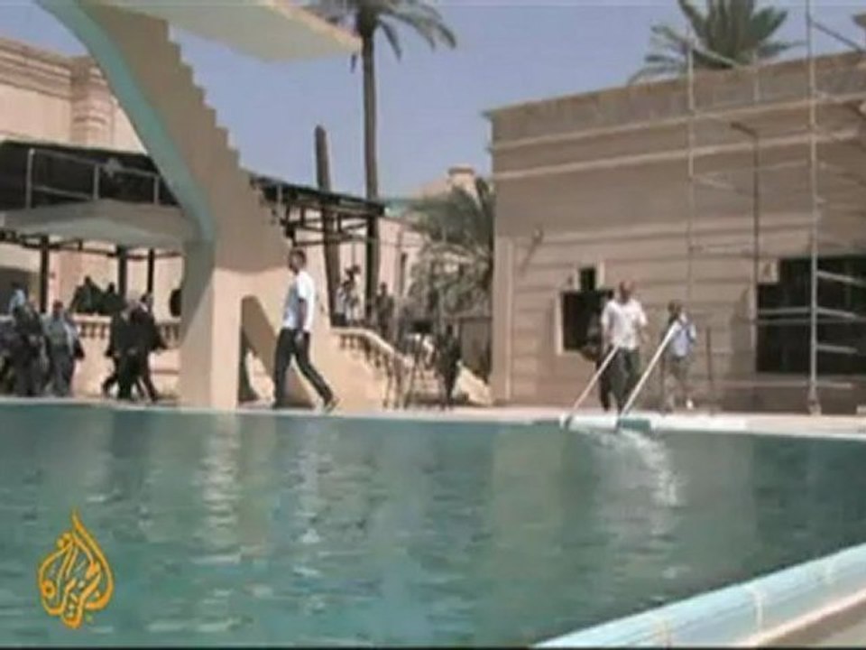 Hussein palace's Arab League makeover