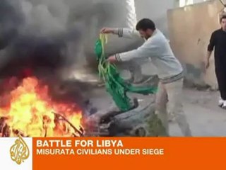 Misurata civilians under siege