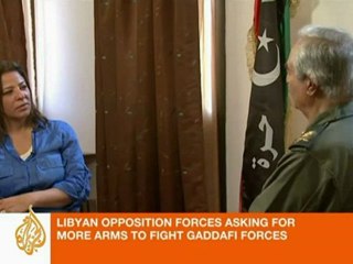 Top rebel leader sits down with Al Jazeera