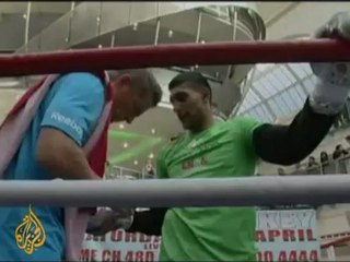 Boxer Amir Khan speaks to Al Jazeera
