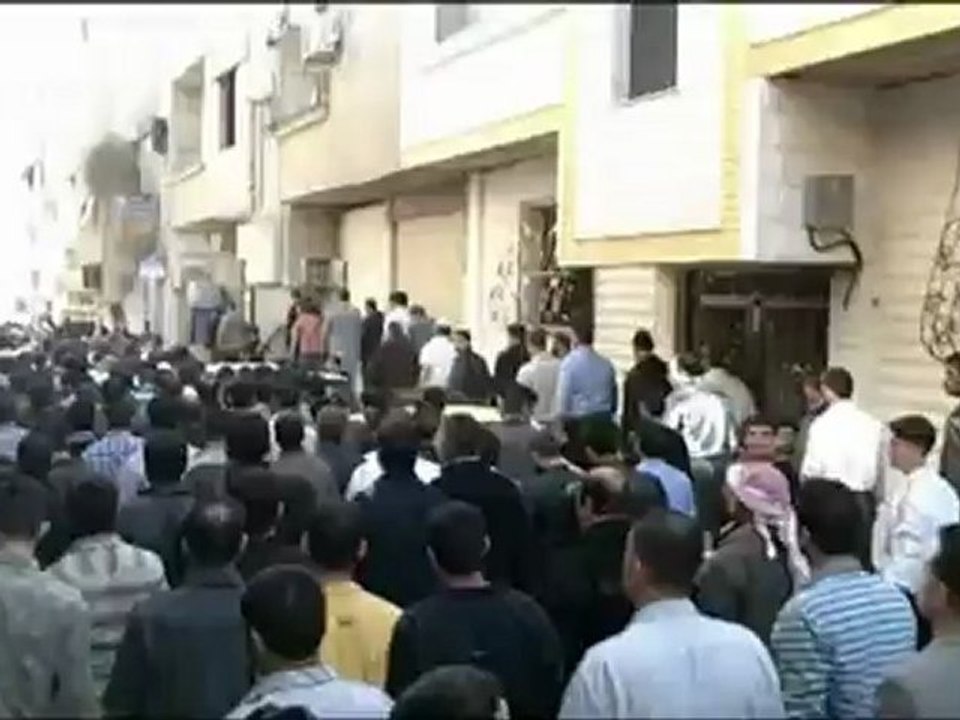 Damascus protests merge