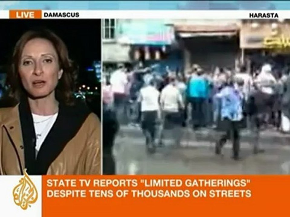 Rula Amin reports from Damascus