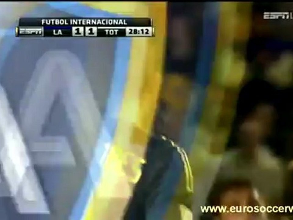 Lopez 1-1 Goal for Los Angelex Galaxy vs Tottenham