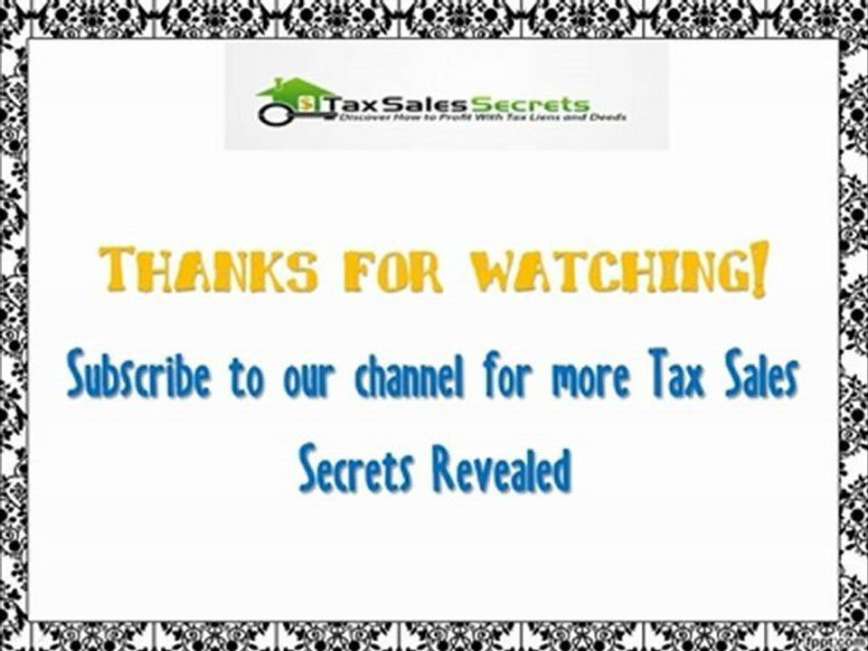 What are Tax Lien Certificates?