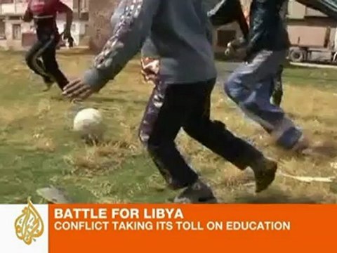 Children bear brunt of Libyan conflict