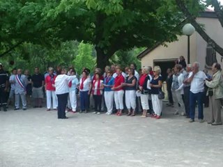 la marseillaise par la chorale vernet 14 07 2012