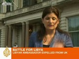 UK expels Libyan envoy