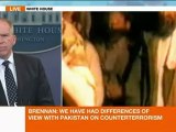 US Deputy National Security Advisor John Brennan speaks to the media