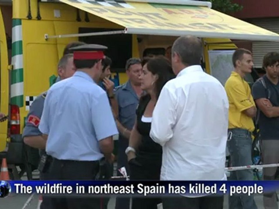 Spain wildfire 'under control': regional minister
