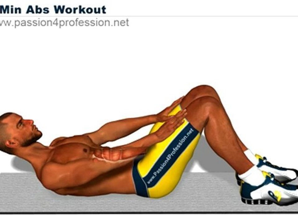 8 Min Abs Workout how to have six pack HD Version