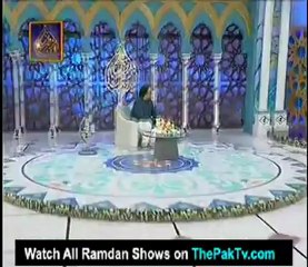 Faizan-e-Ramzan By Ary Digital - 25th July 2012 (Seher) Part 2