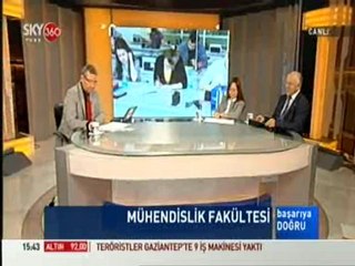 Download Video: 19.07.2012 SKY TÜRK 360 KONUK: ATILIM ÜNİVERSİTESİ MÜHENDİSLİK FAK.DEKAN YARD.PROF.DR.ALİ YAZICI, DOÇ.DR.ŞENİZ ÖZALP YAMAN	BAŞARIYA DOĞRU