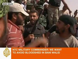 Anti-Gaddafi campaigner explains delay in Bani Walid campaign