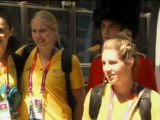 El equipo de baloncesto femenino australiano, a por el oro