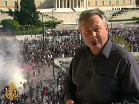 Greek parliament approves austerity plans