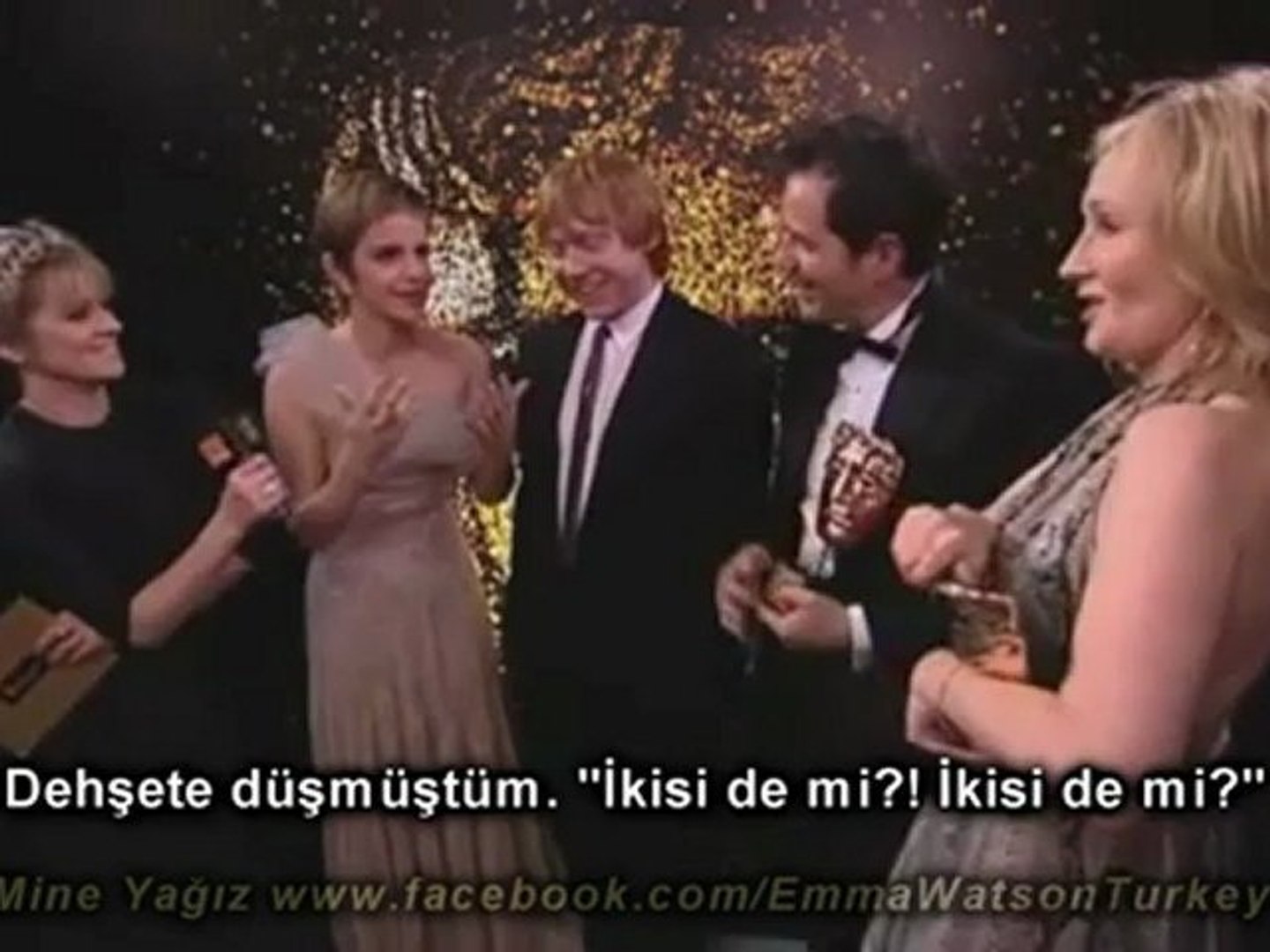Emmarupert David Heyman Ve Jo Rowling Ile Bafta Kulisinde Röportaj Altyazılı
