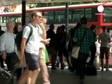London transport worries as Olympic road lanes open