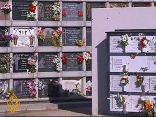 Eviction notices haunt the dead in Spain