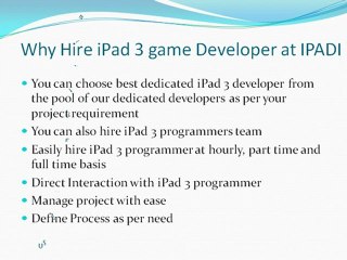 Ideal Destination for All Forms of iPad 3 Game Development
