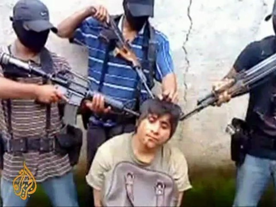 Mexican drug gangs' public relations campaign