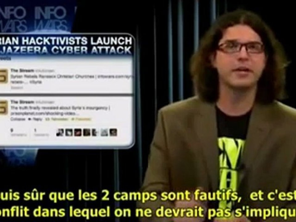 Syrie : Vidéos montages postées  par  Al Jazeera