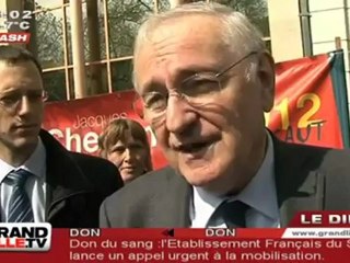 Présidentielle 2012 militant à Lille