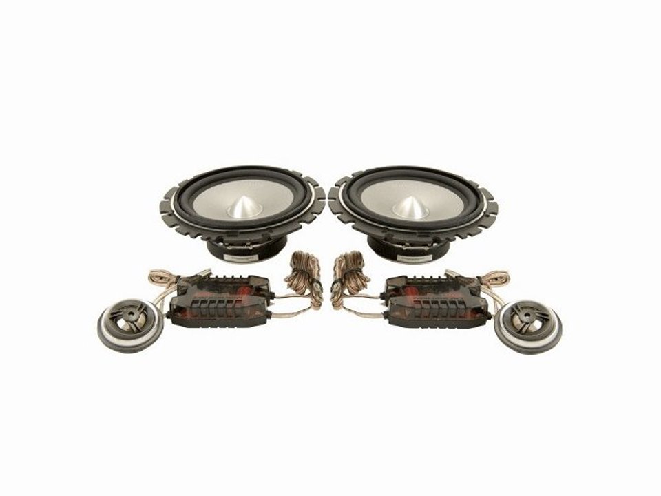 Kit éclaté 2 voies 180W - 2 x Ø 160mm - 2 x Ø 25mm : Boschmann