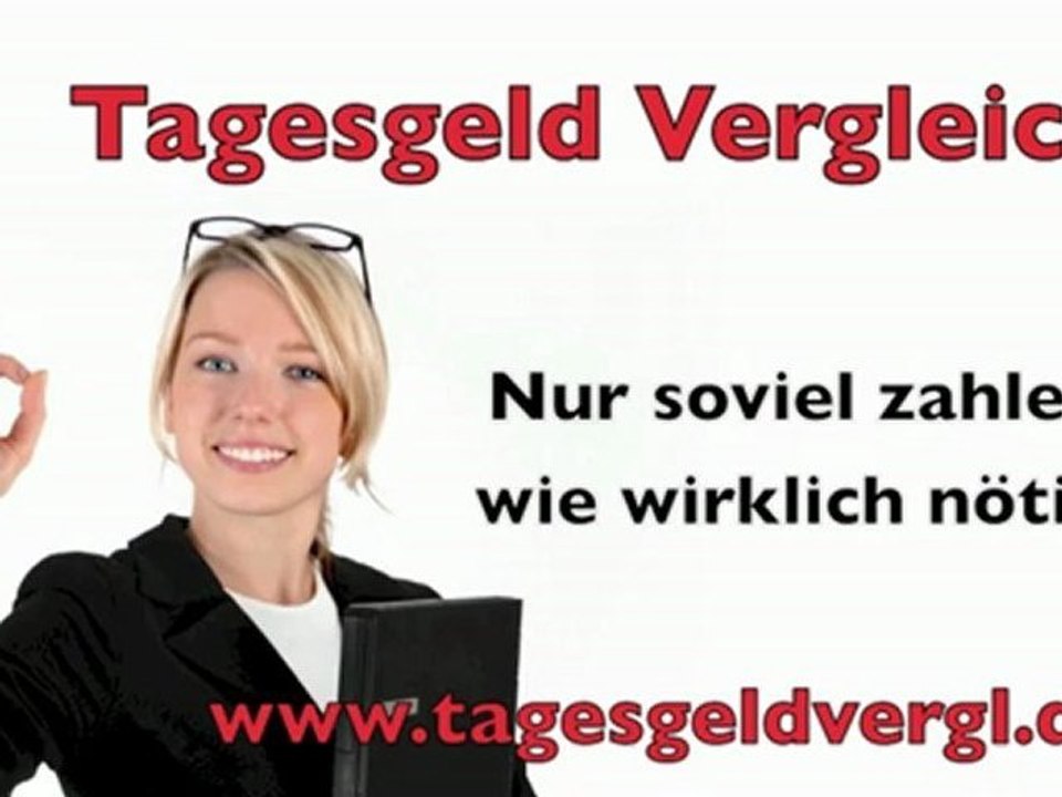 Tagesgeld Vergleich - gratis Tagesgeldvergleich