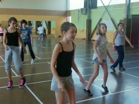 L'activité hip hop le 25/07/2012 à sports vacances