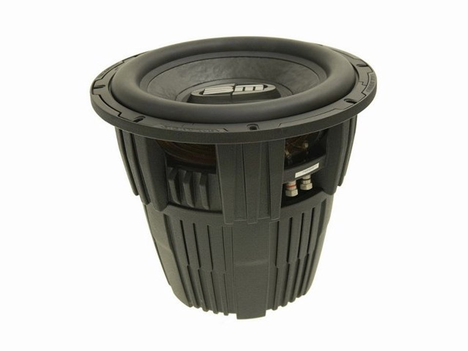 Subwoofer traité Kevlar - carbo./alu - 2 aimants Ø 300mm - 1800W : Boschmann
