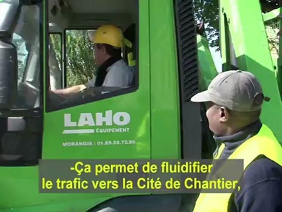 Les Halles - Côté chantier - épisode 3 - Cité de chantier