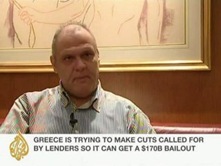 Report on workers' strike in Greece