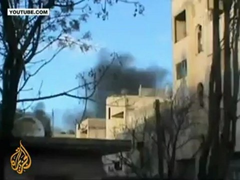 Syrian forces continue Homs offensive