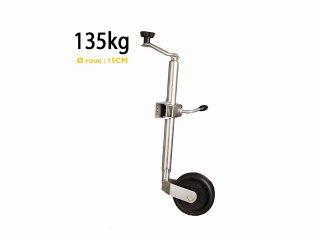 Roue jockey + collier 135 Kg : Autoselect