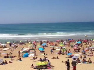 Sauvetage en cours sur la plage de Ondres (40)