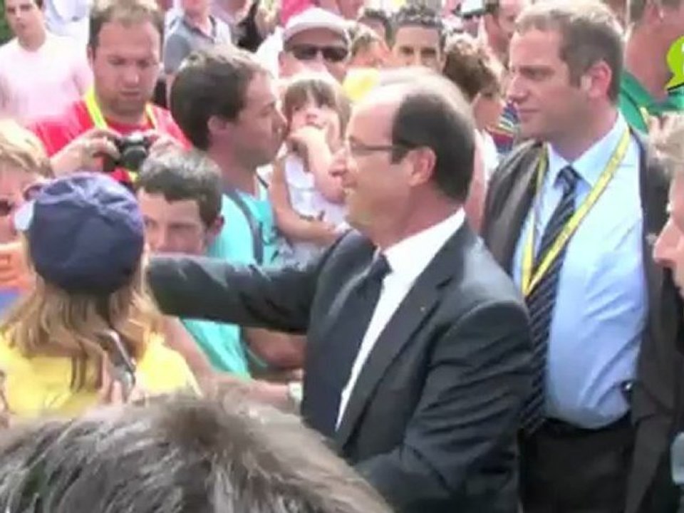 Tour de FRANCE 2012 - 18 ème étape arrivée de Brive La Gaillarde