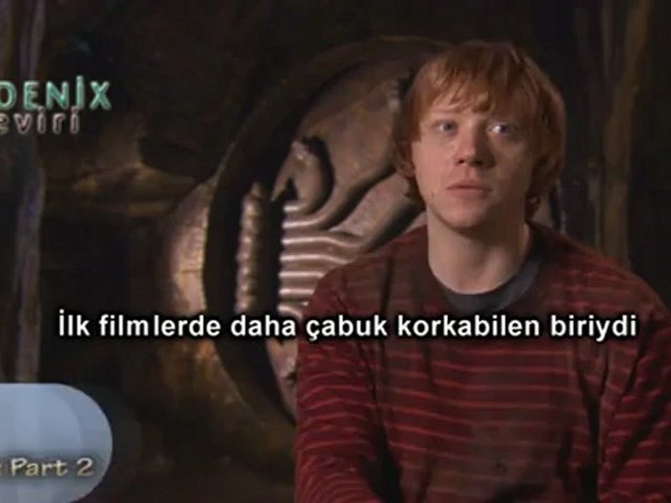 Rupert Grint Ölüm Yadigarları Bölüm 2 Atmosferinden Bahsediyor - Altyazılı