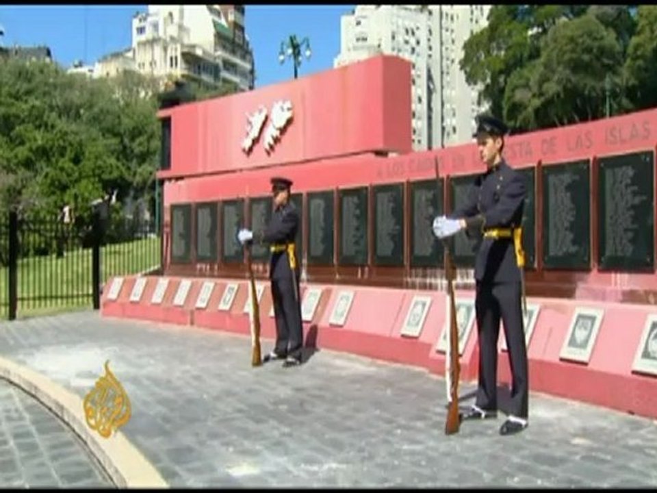 Argentina remembers its Falklands War fallen