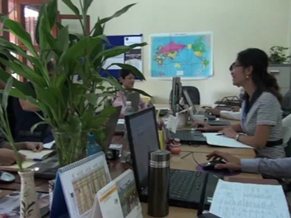 Virginie, volontaire pour Passerelles numériques Cambodia