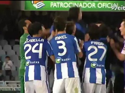 La despedida de Mikel Aranburu