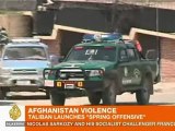 Afghan Taliban launch 'spring offensive'