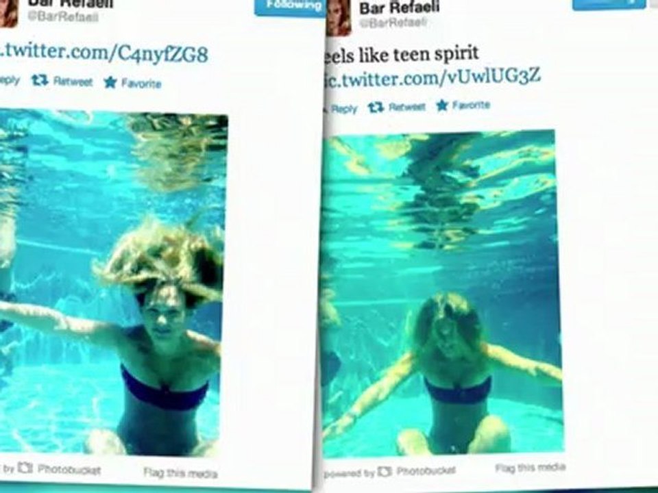 Bar Rafaeli im Nirvana-Style